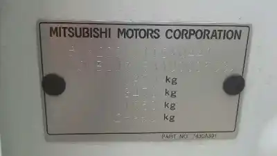 Scrapping Vehicle mitsubishi lancer berlina (cy0) 2.0 inform of the year 2010 powered bwc