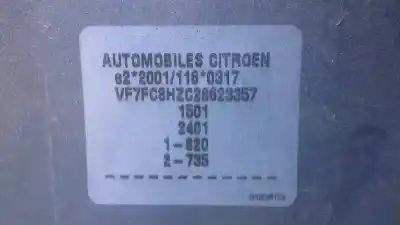 Veículo de Sucata citroen c3 1.4 hdi exclusive do ano 2006 alimentado 8hz