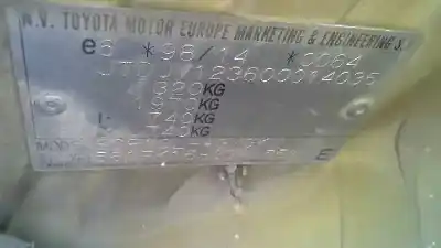 Здавання транспортного засобу toyota yaris (ncp1/nlp1/scp1) 1.0 linea sol року 1999 потужний 1sz-fe