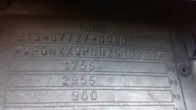 Scrapping Vehicle ford focus turnier (cak) ambiente of the year 2002 powered c9db