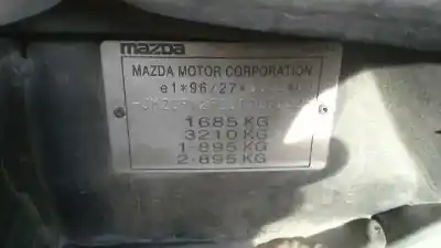 Scrapping Vehicle mazda 626 berlina (gf) 2.0 ac of the year 1998 powered 