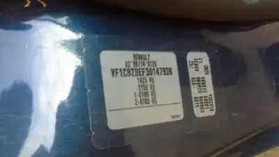 Veicolo di demolizione renault clio ii fase ii (b/cb0) authentique dell'anno 2004 alimentato d7f