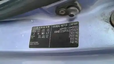 Veículo de Sucata hyundai getz (tb) 1.3 gls do ano 2003 alimentado g4e-a