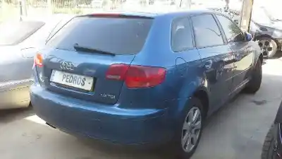 Veículo de Sucata audi a3 sportback (8p) 1.9 tdi do ano 2003 alimentado bkc