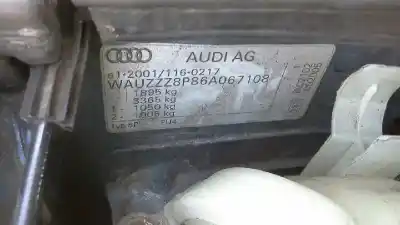 Veículo de Sucata audi a3 sportback (8p) 1.9 tdi do ano 2003 alimentado bkc