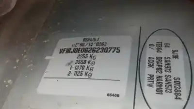 Veículo de Sucata renault vel satis (bj0) grand confort do ano 2003 alimentado g9u