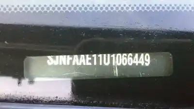 Veicolo di demolizione nissan note (e11e) acenta dell'anno 2006 alimentato cr14de