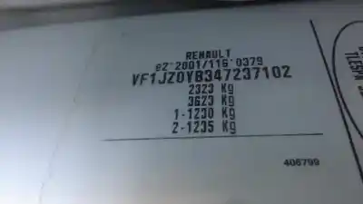 Veículo de Sucata renault scenic iii grand bose edition do ano 2012 alimentado m9r615