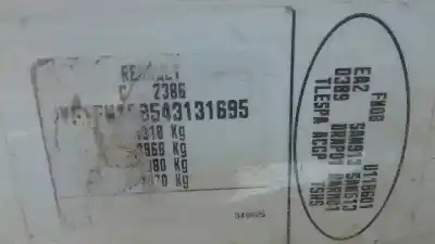 Scrapping Vehicle renault kangoo expression profesional of the year 2010 powered k9k 802