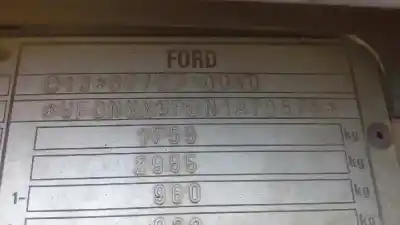 Scrapping Vehicle ford focus turnier (cak) ghia of the year 2001 powered c9db