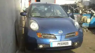 Sloopvoertuig nissan micra (k12e) acenta van het jaar 2003 aangedreven cr14
