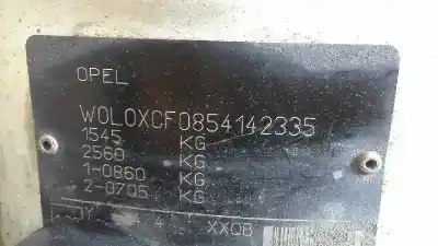 Утилизация автомобиля opel corsa c corsavan года 2004 питание z13dt