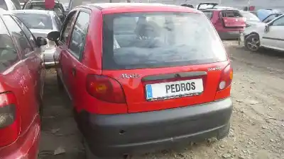 Veículo de Sucata daewoo matiz cd do ano 2001 alimentado f8cv