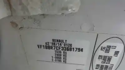 Здавання транспортного засобу renault clio ii fase ii (b/cb0) confort expression року 2005 потужний k9k