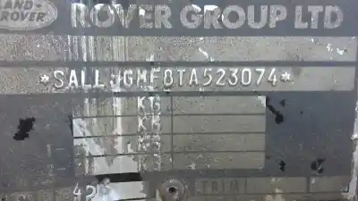 Утилизация автомобиля land rover discovery (salljg/lj) tdi года 1996 питание 