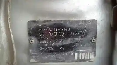 Scrapping Vehicle opel corsa c enjoy of the year 2004 powered z13dt