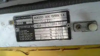 Veículo de Sucata mercedes-benz mb 120 2.4 d do ano 1990 alimentado 616963