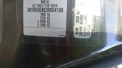 Утилизация автомобиля dacia logan mcv (ks_) 1.5 dci (ks0w) года 2008 питание 