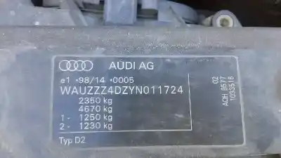Утилизация автомобиля audi s8 (d2) 4.2 года 2000 питание aqh