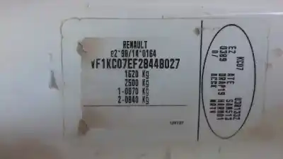 Утилизация автомобиля renault kangoo (f/kc0) authentique года 2003 питание k9k704 Утилизация автомобиля renault kangoo (f/kc0) authentique года 2003 питание k9k704