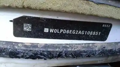 Veículo de Sucata opel astra j lim. enjoy do ano 2010 alimentado a17dtr