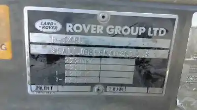 Утилизация автомобиля land rover discovery (salljg/lj) tdi года 1993 питание 12l