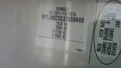 Veículo de Sucata renault scenic ii luxe privilege do ano 2004 alimentado k9k729