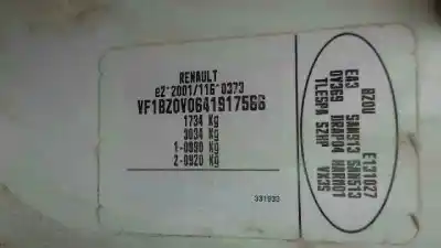 Vehicul casat renault megane iii berlina 5 p dynamique al anului 2009 alimentat k4m 858