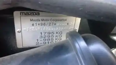 Veículo de Sucata mazda 626 berlina (gf) 2.0 ditd ac do ano 2000 alimentado de04d16