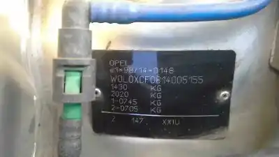 Scrapping Vehicle opel corsa c comfort of the year 2001 powered z10xe