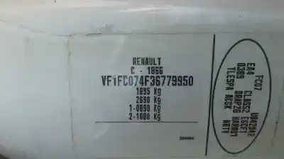 Утилизация автомобиля renault kangoo (f/kc0) authentique года 2007 питание k9k 702