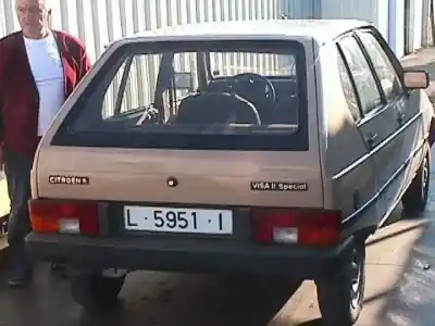 Sloopvoertuig CITROEN VISA II * van het jaar 1981 aangedreven 