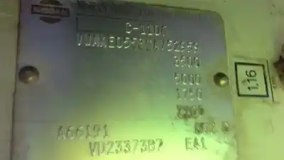 Veículo de Sucata nissan trade chasis largo con cabina doble do ano 1995 alimentado bd30d