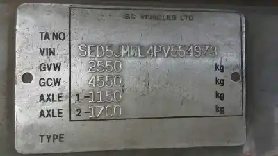 Veículo de Sucata opel frontera a básico do ano 1993 alimentado 23dtr