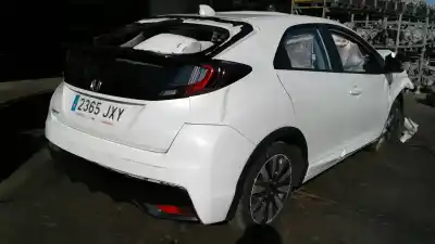 Veicolo di demolizione honda civic (fk) 1.6 i-dtec executive dell'anno 2017 alimentato n16a1