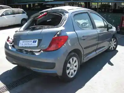 Veicolo di demolizione peugeot 207 confort dell'anno 2008 alimentato 8hzdv4td