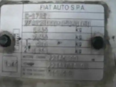 Sloopvoertuig fiat doblo (119) 1.9 d elx van het jaar 2002 aangedreven 223a6000