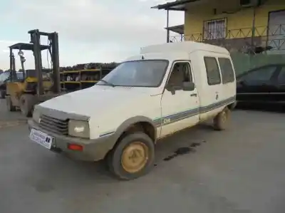 Scrapping Vehicle CITROEN C15 1.4 of the year 1992 powered 