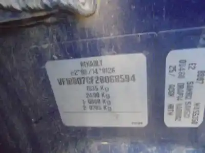 Утилизация автомобиля renault   года 2003 питание k9k704