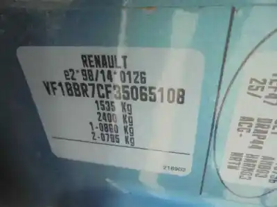 Утилизация автомобиля renault   года 2006 питание k9k704