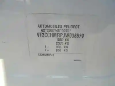 Verschrottungsfahrzeug peugeot 208 1.2 12v vti des jahres 2018 angetrieben 