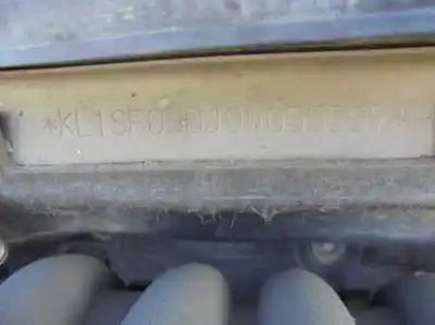 Scrapping Vehicle chevrolet aveo 1.2 cat of the year 2009 powered b12d1