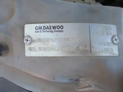 Scrapping Vehicle chevrolet captiva 2.0 diesel cat of the year 2006 powered 