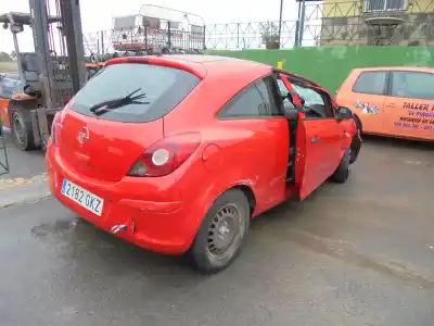 Scrapping Vehicle opel corsa d (s07) 1.2 (l08 l68) of the year 2009 powered z12xep