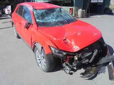 Veicolo di demolizione volkswagen t-roc 2.0 tsi dell'anno 2018 alimentato czp
