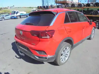 Veicolo di demolizione volkswagen t-roc 2.0 tsi dell'anno 2018 alimentato czp