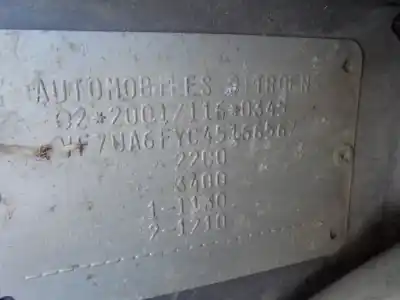 Vehicul casat citroen c4 picasso 1.8 al anului 2008 alimentat 6fyew7a