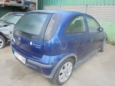 Veicolo di demolizione opel corsa c blue line dell'anno 2004 alimentato z14xep