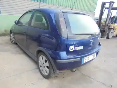 Veicolo di demolizione opel corsa c blue line dell'anno 2004 alimentato z14xep