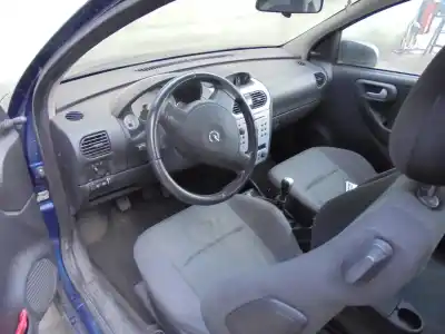 Veicolo di demolizione opel corsa c blue line dell'anno 2004 alimentato z14xep